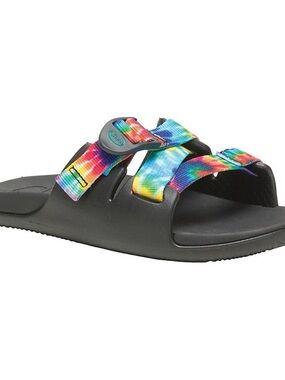 Chaco “Chillos” tie dye strap slide-on sandals (size 3 youth)